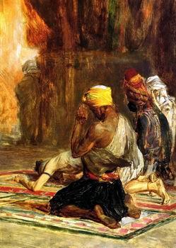unknow artist Arab or Arabic people and life. Orientalism oil paintings  524 oil painting image